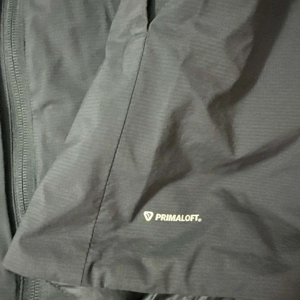 Rab Xenair Vest Insulated Firecracker BlackMen's Size Large Primaloft Pertex